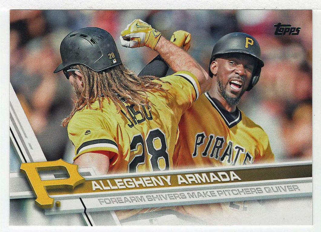 Andrew McCutchen - John Jaso - Pittsburgh Pirates - Allegheny Armada (MLB Baseball Card) 2017 Topps # 636 Mint