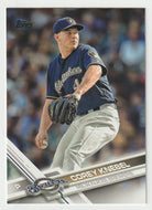 Corey Knebel - Milwaukee Brewers (MLB Baseball Card) 2017 Topps # 646 Mint