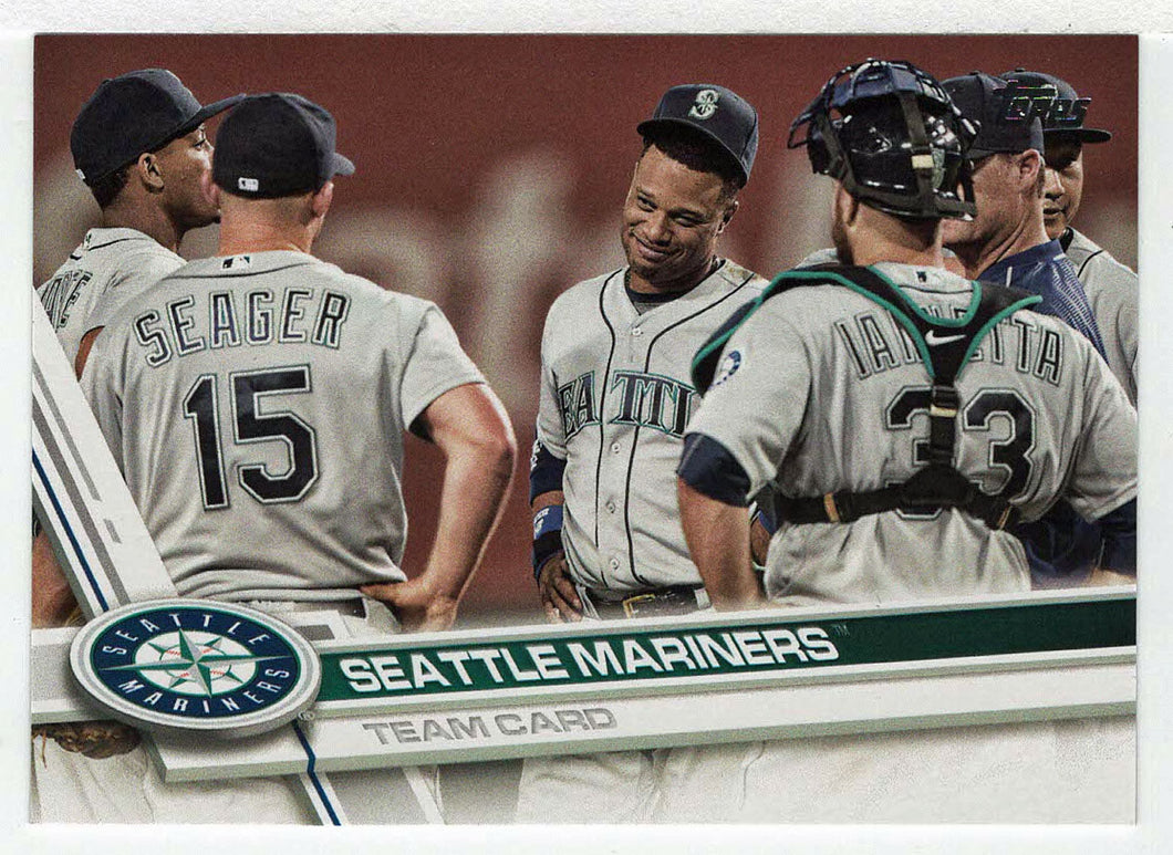 Seattle Mariners Team Card (MLB Baseball Card) 2017 Topps # 648 Mint