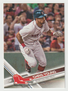 Chris Young - Boston Red Sox (MLB Baseball Card) 2017 Topps # 654 Mint