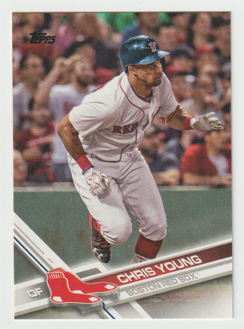 Chris Young - Boston Red Sox (MLB Baseball Card) 2017 Topps # 654 Mint