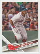 Chris Young - Boston Red Sox (MLB Baseball Card) 2017 Topps # 654 Mint