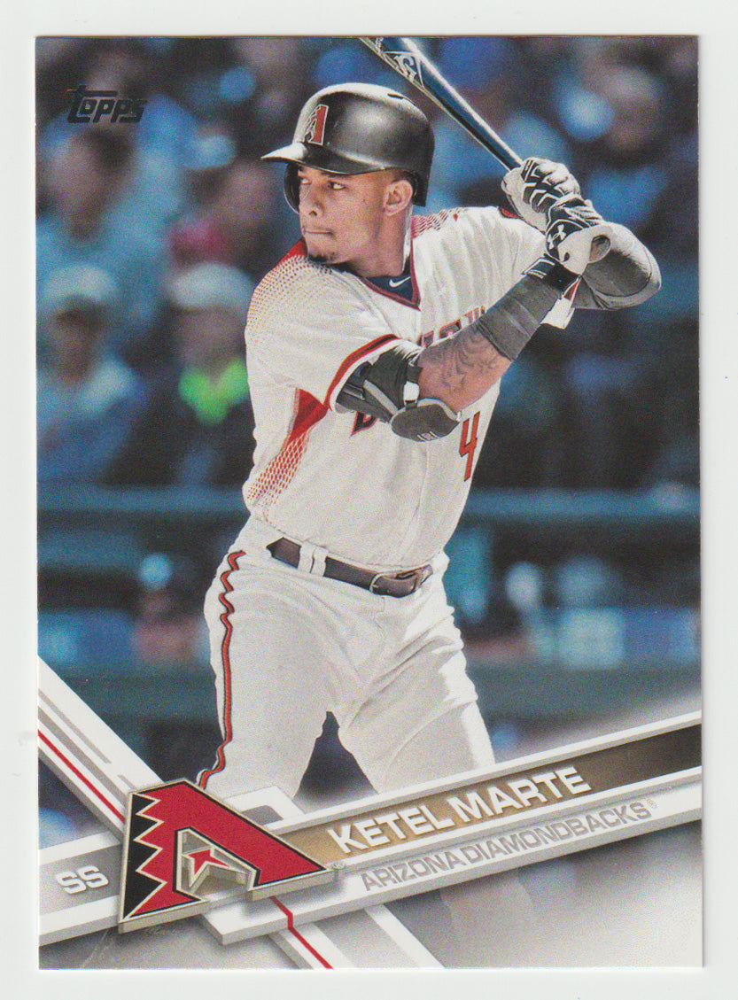 Ketel Marte - Arizona Diamondbacks (MLB Baseball Card) 2017 Topps # 663 Mint