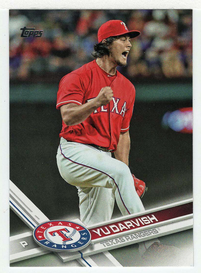 Yu Darvish - Texas Rangers (MLB Baseball Card) 2017 Topps # 665 Mint