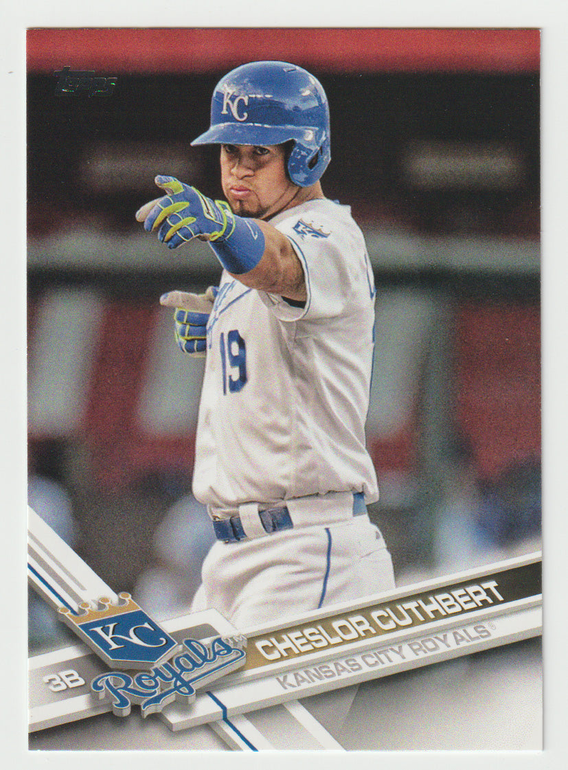 Cheslor Cuthbert - Kansas City Royals (MLB Baseball Card) 2017 Topps # 677 Mint