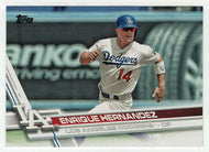 Enrique Hernandez - Los Angeles Dodgers (MLB Baseball Card) 2017 Topps # 685 Mint