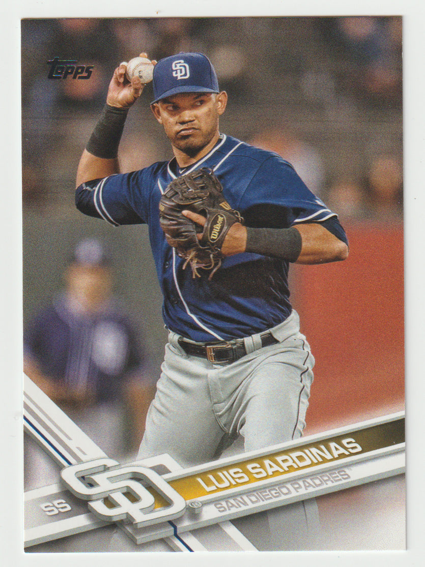 Luis Sardinas - San Diego Padres (MLB Baseball Card) 2017 Topps # 686 Mint