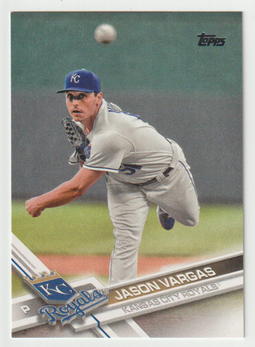 Jason Vargas - Kansas City Royals (MLB Baseball Card) 2017 Topps # 689 Mint