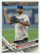 Chace Crawford - Los Angeles Dodgers - First Pitch (MLB Baseball Card) 2017 Topps # FP-27 Mint