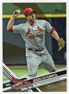 Jedd Gyorko 742/2017 - St. Louis Cardinals - Gold (MLB Baseball Card) 2017 Topps # 668 Mint