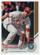 Matt Carpenter - St. Louis Cardinals - Jackie Robinson Day (MLB Baseball Card) 2017 Topps # JRD-22 Mint