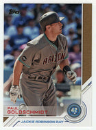 Paul Goldschmidt - Arizona Diamondbacks - Jackie Robinson Day (MLB Baseball Card) 2017 Topps # JRD-30 Mint