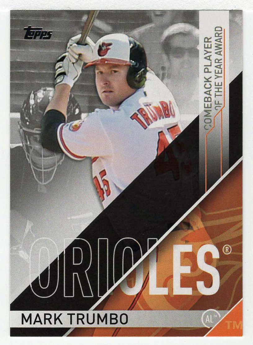 Mark Trumbo - Baltimore Orioles - MLB Awards (MLB Baseball Card) 2017 Topps # CBP-1 Mint