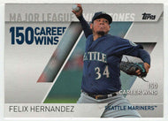 Felix Hernandez - Seattle Mariners - Major League Milestones (MLB Baseball Card) 2017 Topps # MLM-15 Mint
