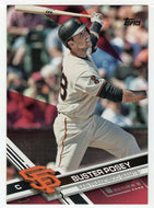 Buster Posey 24/50 - San Francisco Giants - Hot Pink Foil (MLB Baseball Card) 2017 Topps # 675 Mint