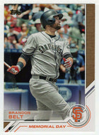 Brandon Belt - San Francisco Giants - Salute (MLB Baseball Card) 2017 Topps # S-43 Mint