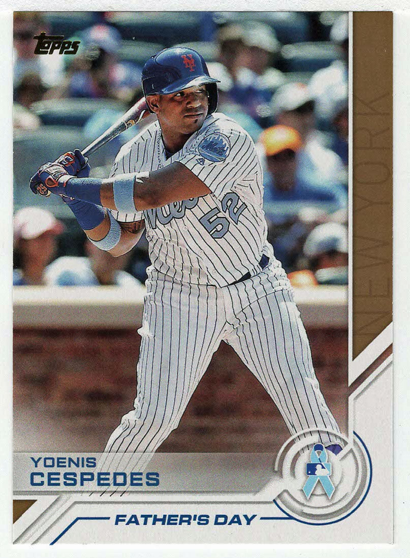 Yoenis Cespedes - New York Mets - Salute (MLB Baseball Card) 2017 Topps # S-48 Mint