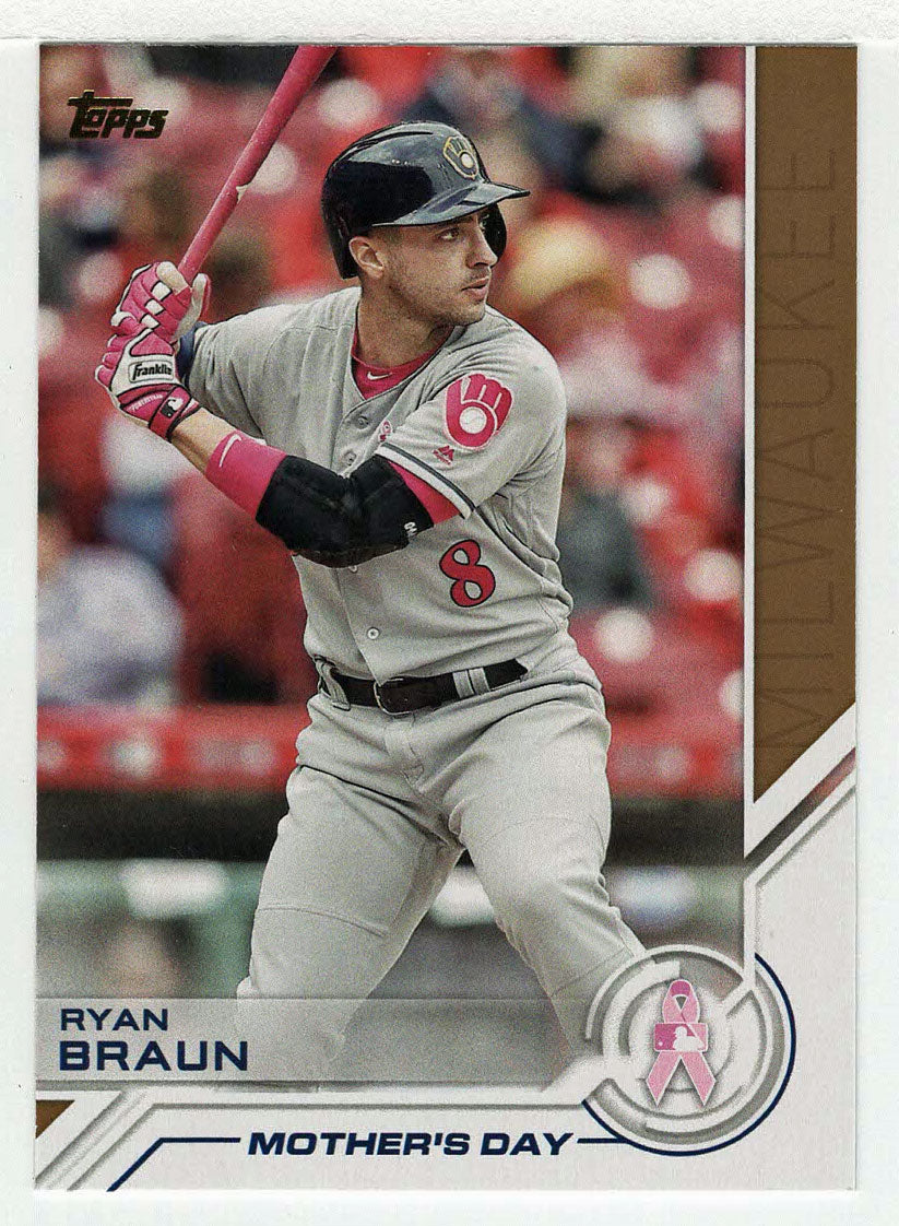 Ryan Braun - Milwaukee Brewers - Salute (MLB Baseball Card) 2017 Topps # S-54 Mint