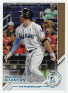 Giancarlo Stanton - Miami Marlins - Salute (MLB Baseball Card) 2017 Topps # S-70 Mint