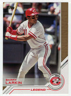 Barry Larkin - Cincinnati Reds - Salute (MLB Baseball Card) 2017 Topps # S-100 Mint