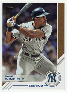 Dave Winfield - New York Yankees - Salute (MLB Baseball Card) 2017 Topps # S-109 Mint