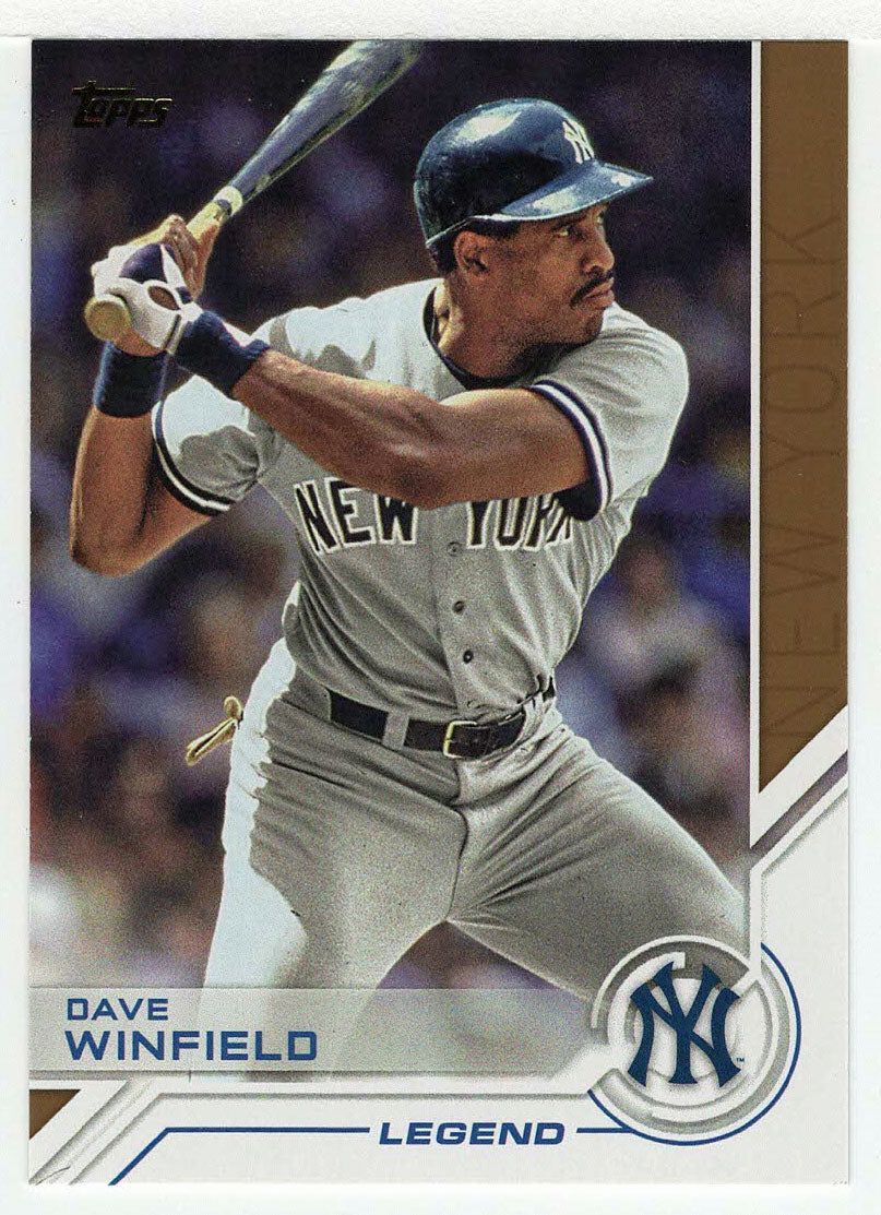 Dave Winfield - New York Yankees - Salute (MLB Baseball Card) 2017 Topps # S-109 Mint
