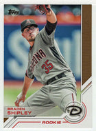 Braden Shipley - Arizona Diamondbacks - Salute (MLB Baseball Card) 2017 Topps # S-185 Mint