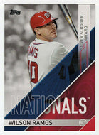 Wilson Ramos - Washington Nationals - Silver Slugger Awards (MLB Baseball Card) 2017 Topps # SS-2 Mint