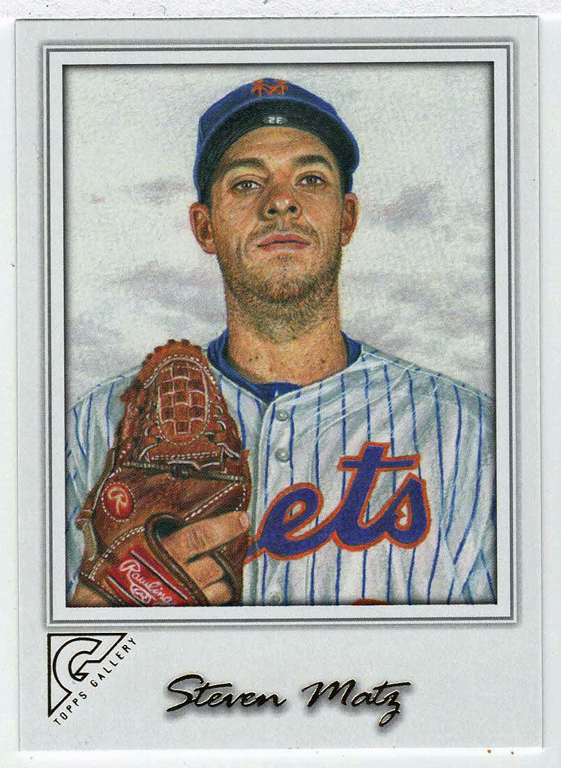 Steven Matz - New York Mets (MLB Baseball Card) 2017 Topps Gallery # 8 Mint