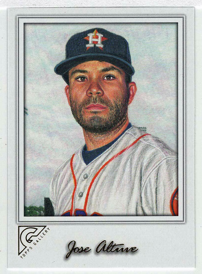 Jose Altuve - Houston Astros (MLB Baseball Card) 2017 Topps Gallery # 10 Mint