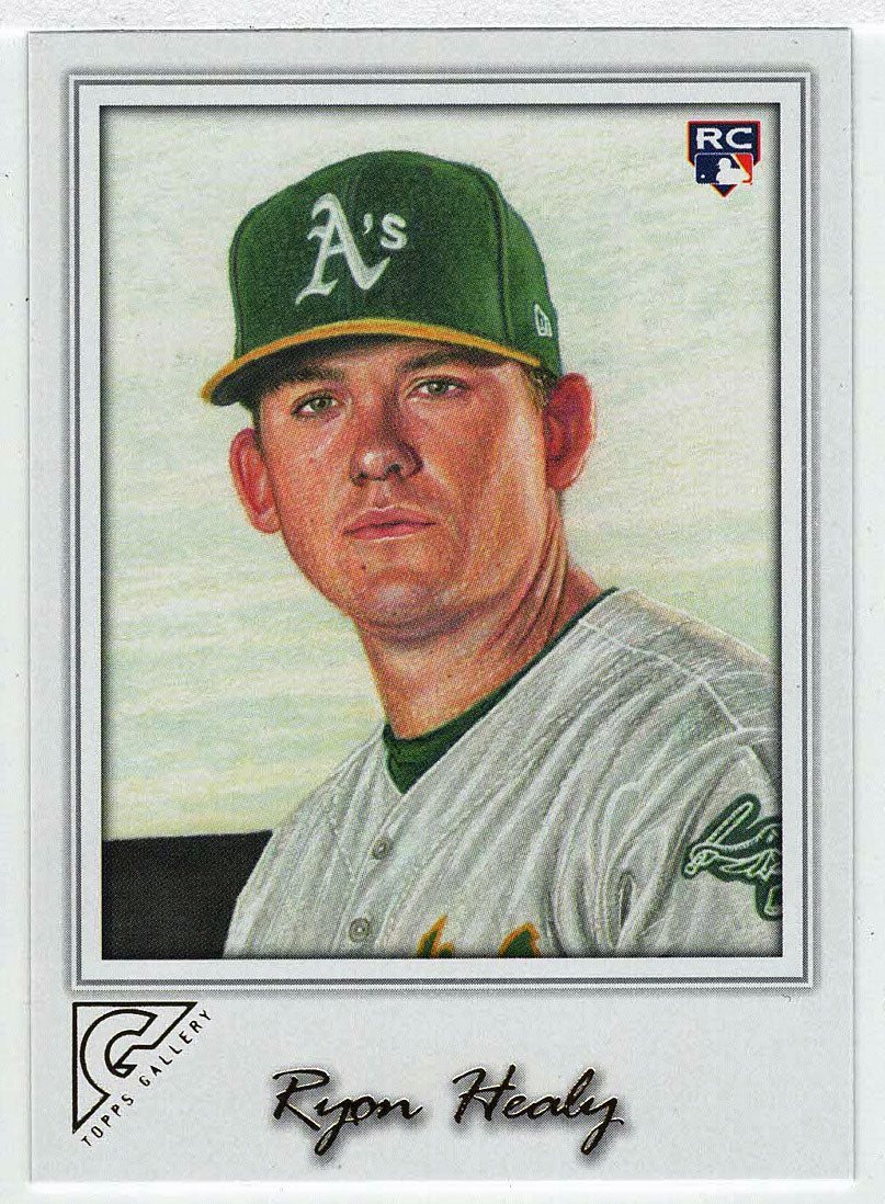 Ryon Healy RC - Oakland Athletics (MLB Baseball Card) 2017 Topps Gallery # 22 Mint