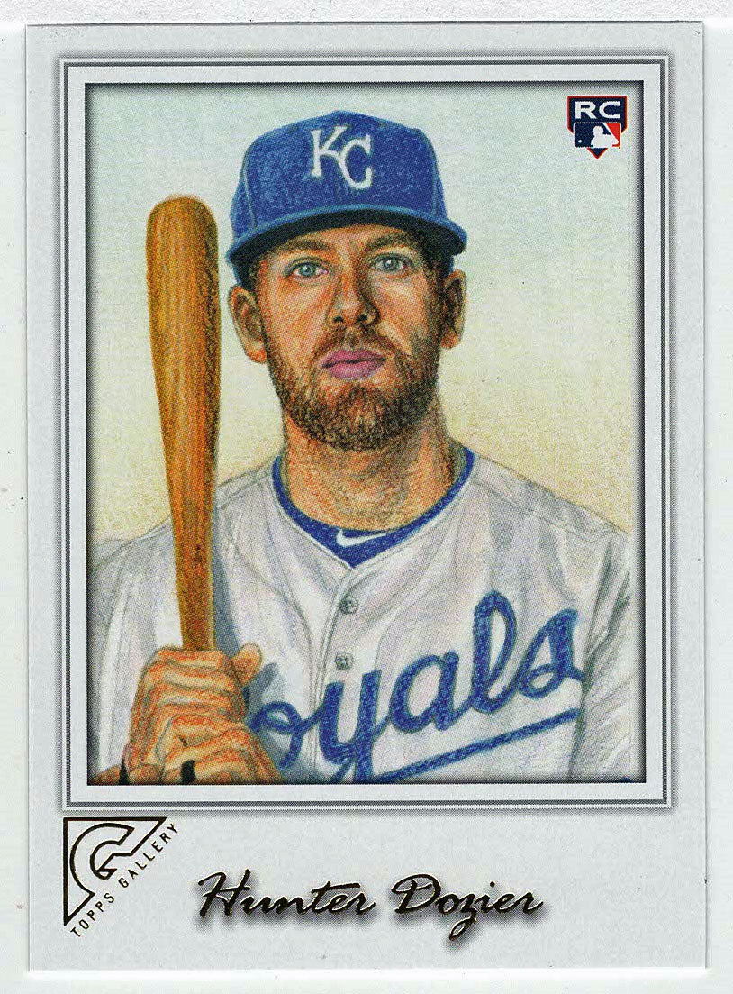 Hunter Dozier RC - Kansas City Royals (MLB Baseball Card) 2017 Topps Gallery # 23 Mint