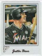 Justin Bour - Miami Marlins (MLB Baseball Card) 2017 Topps Gallery # 30 Mint