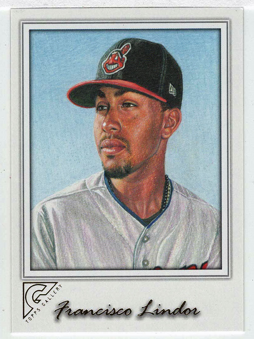 Francisco Lindor - Cleveland Indians (MLB Baseball Card) 2017 Topps Gallery # 31 Mint