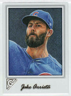 Jake Arrieta - Chicago Cubs (MLB Baseball Card) 2017 Topps Gallery # 34 Mint