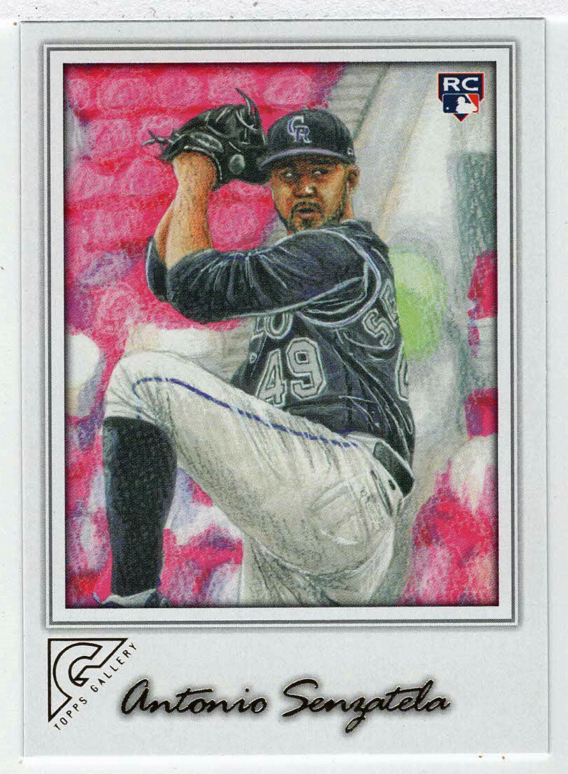 Antonio Senzatela RC - Colorado Rockies (MLB Baseball Card) 2017 Topps Gallery # 35 Mint