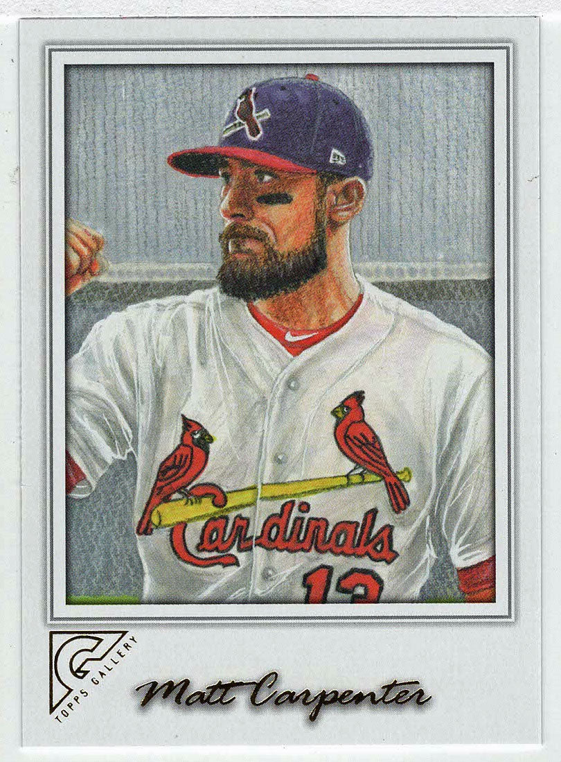 Matt Carpenter - St. Louis Cardinals (MLB Baseball Card) 2017 Topps Gallery # 43 Mint