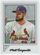 Matt Carpenter - St. Louis Cardinals (MLB Baseball Card) 2017 Topps Gallery # 43 Mint