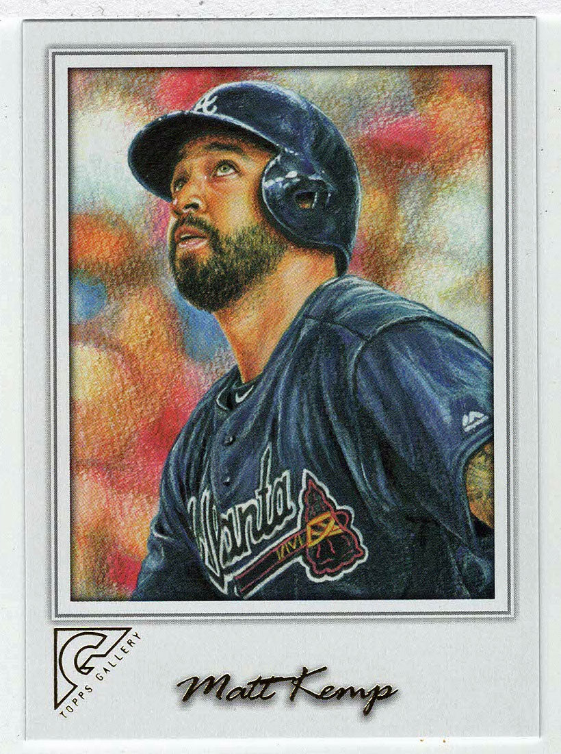 Matt Kemp - Atlanta Braves (MLB Baseball Card) 2017 Topps Gallery # 45 Mint