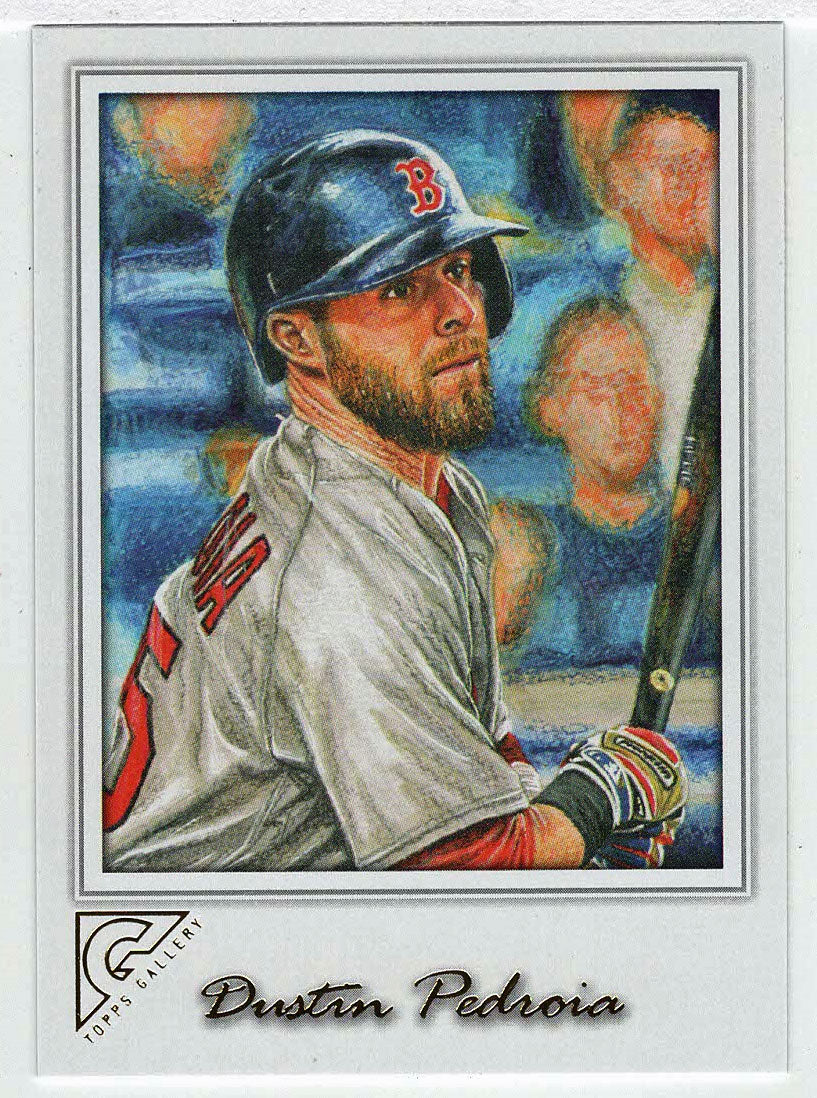Dustin Pedroia - Boston Red Sox (MLB Baseball Card) 2017 Topps Gallery # 48 Mint