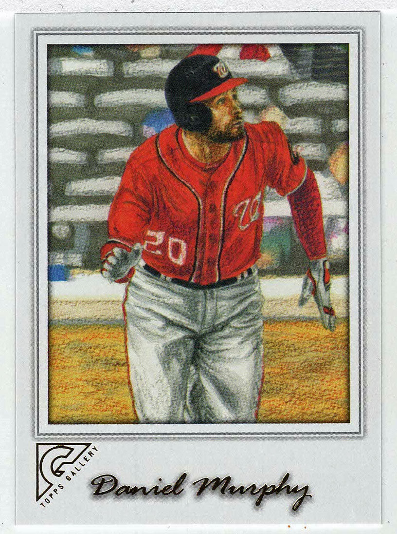 Daniel Murphy - Washington Nationals (MLB Baseball Card) 2017 Topps Gallery # 58 Mint