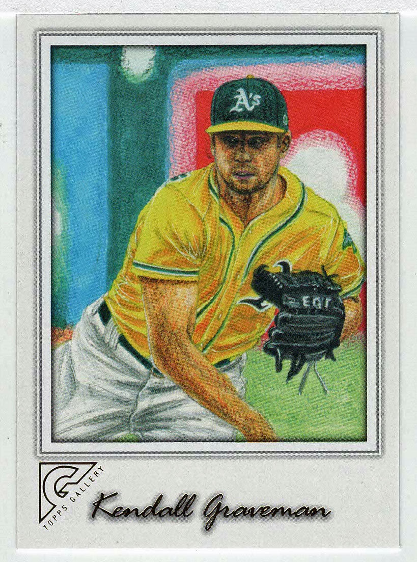 Kendall Graveman - Oakland Athletics (MLB Baseball Card) 2017 Topps Gallery # 63 Mint