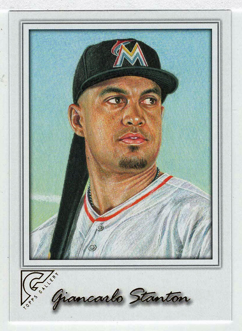 Giancarlo Stanton - Miami Marlins (MLB Baseball Card) 2017 Topps Gallery # 70 Mint