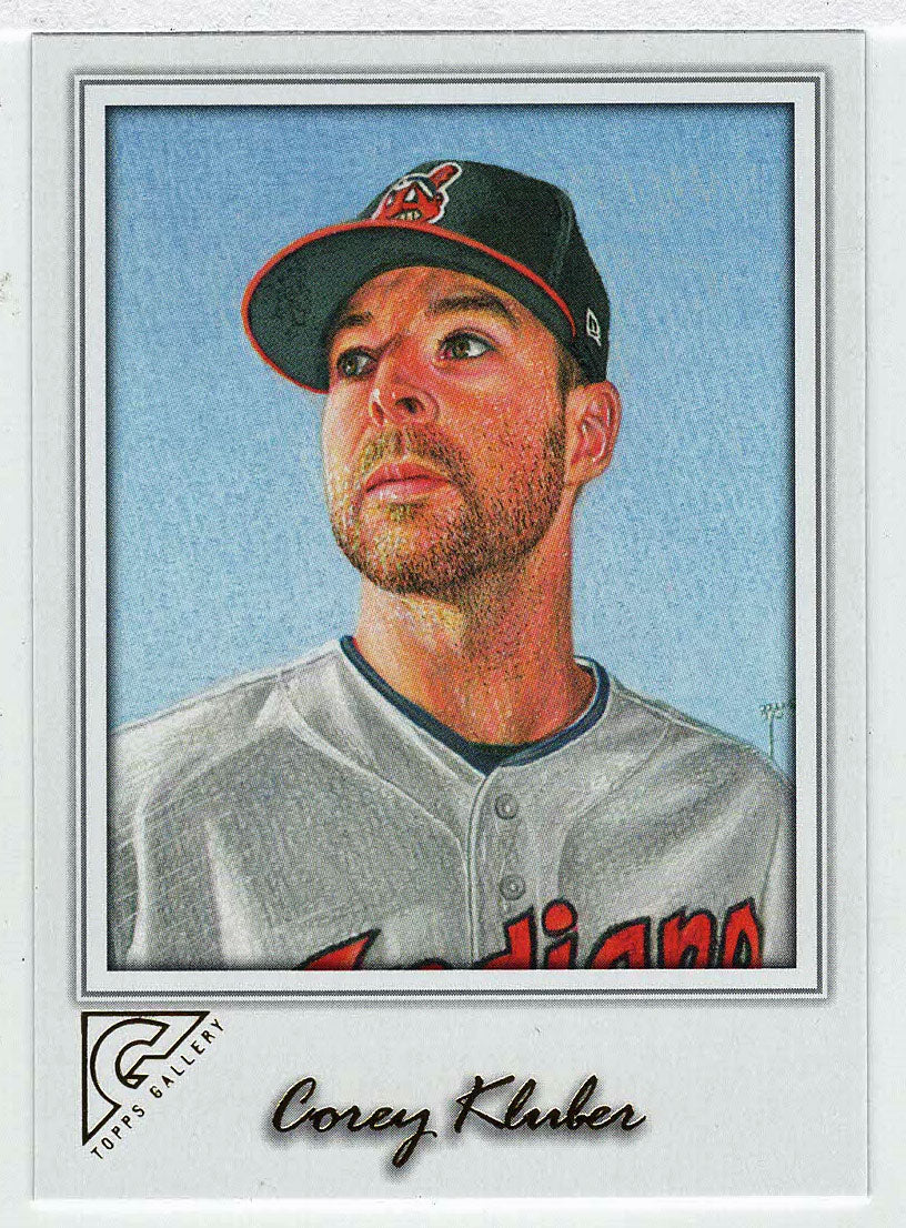 Corey Kluber - Cleveland Indians (MLB Baseball Card) 2017 Topps Gallery # 73 Mint