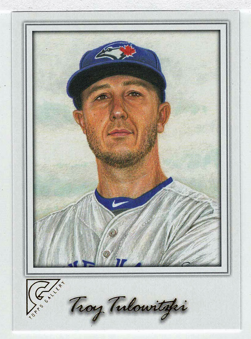 Troy Tulowitzki - Toronto Blue Jays (MLB Baseball Card) 2017 Topps Gallery # 85 Mint