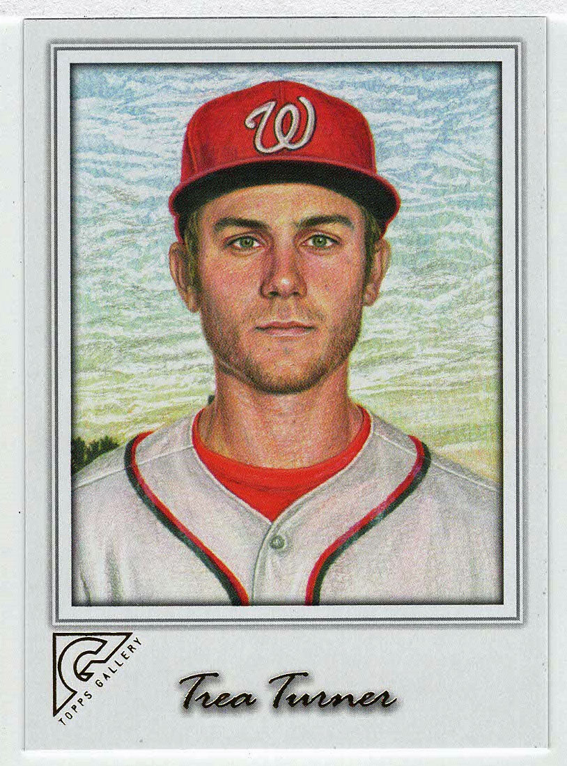 Trea Turner - Washington Nationals (MLB Baseball Card) 2017 Topps Gallery # 86 Mint