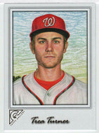 Trea Turner - Washington Nationals (MLB Baseball Card) 2017 Topps Gallery # 86 Mint