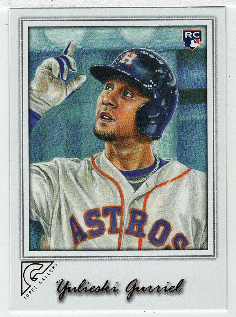Yulieski Gurriel RC - Houston Astros (MLB Baseball Card) 2017 Topps Gallery # 88 Mint
