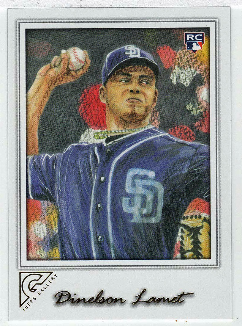 Dinelson Lamet RC - San Diego Padres (MLB Baseball Card) 2017 Topps Gallery # 91 Mint