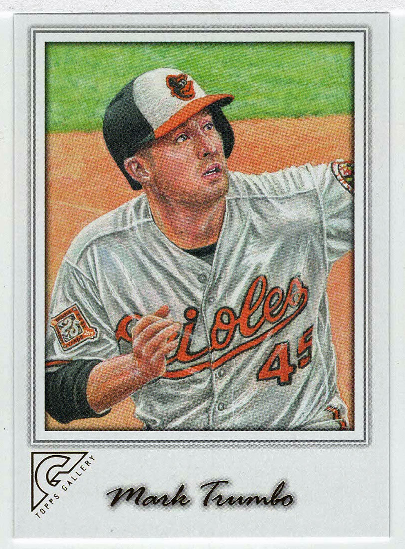 Mark Trumbo - Baltimore Orioles (MLB Baseball Card) 2017 Topps Gallery # 92 Mint
